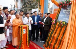 खजांची फ्लाईओवर और बरगदवा रेल ओवरब्रिज का लोकार्पण