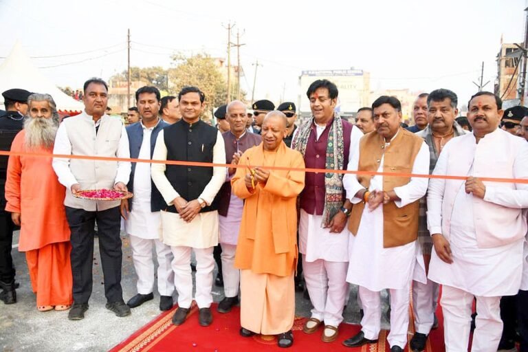 CM Yogi Flyover Inauguration