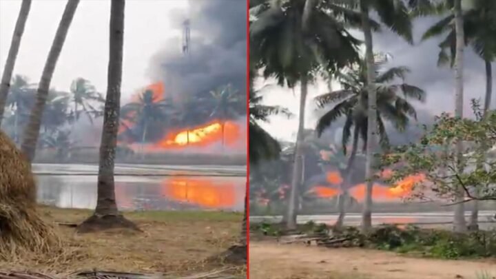 ONGC Gas Leak Andhra Pradesh, Oil Well Blast India, Konaseema ONGC Incident, Gas Leak Fire News, ONGC Safety Issue, आंध्र प्रदेश गैस रिसाव, तेल कुआं ब्लास्ट
