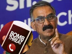 CM सुक्खू को मानव बम से उड़ाने की धमकी
