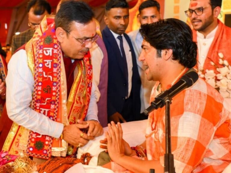 CM Bhajanlal Dhirendra Shastri