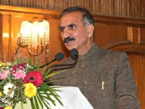 मुख्यमंत्री सुखविंदर सिंह सुक्खू