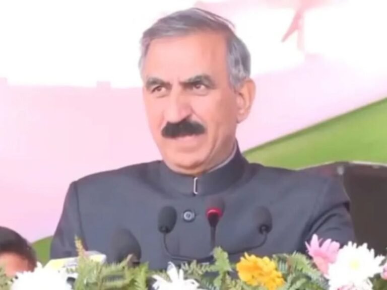 Himachal CM Sukhu