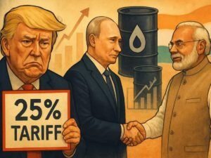 रूसी तेल खरीदने पर 25% टैरिफ