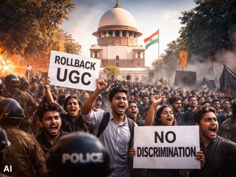 UGC Rules Protest
