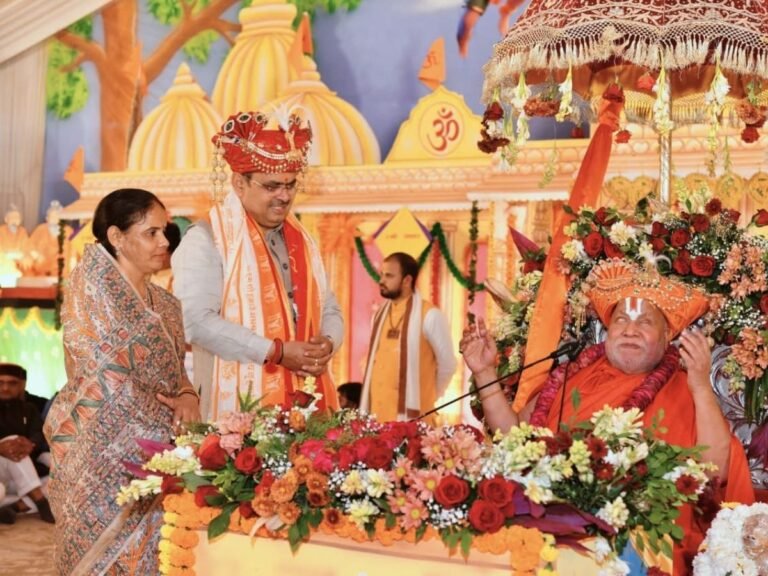 Rambhadracharya CM Bhajanlal