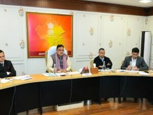 CM भजनलाल ने की 'राज उन्नति' की बैठक