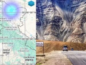 लेह में भूकंप