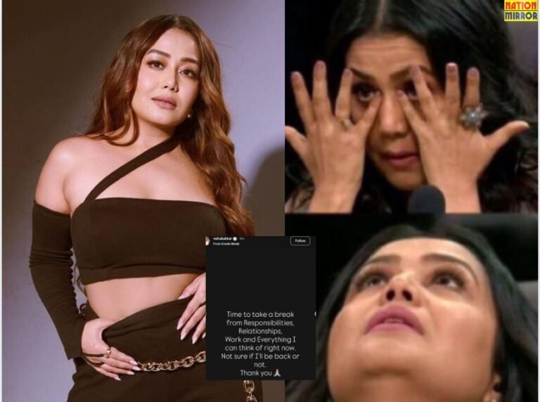Neha Kakkar Post Viral नेहा कक्कड़ ने रिश्तों और काम से लिया ब्रेक