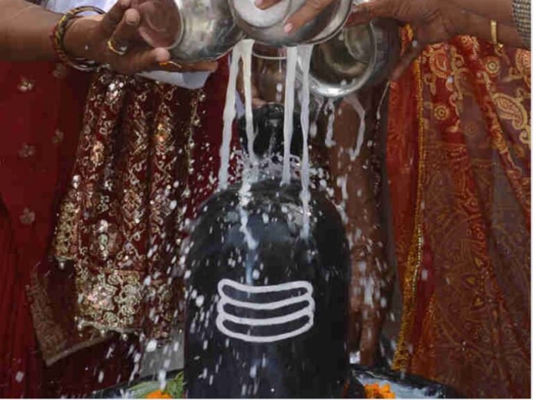 Rudrabhishek on Mahashivratri