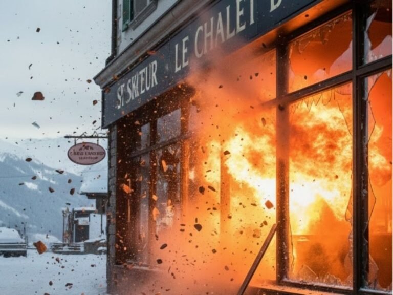 Switzerland New Year Explosion