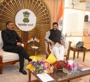 केंद्रीय विमानन मंत्री से भेंट