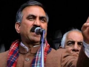 मुख्यमंत्री ठाकुर सुखविंद्र सिंह सुक्खू