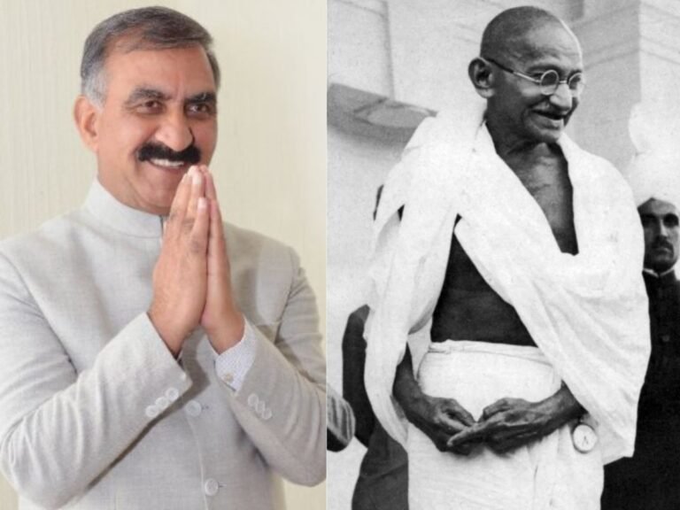 मुख्यमंत्री सुखविंदर सिंह सुक्खू