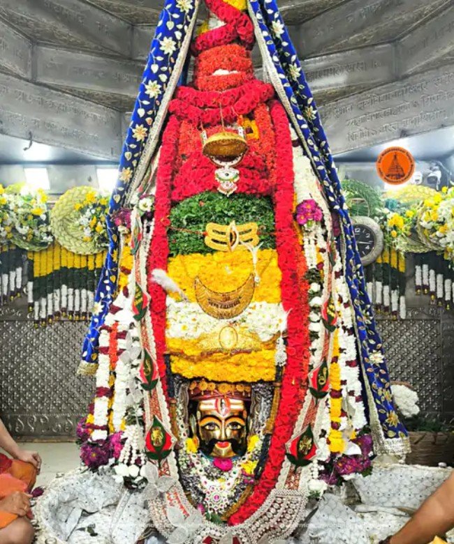 mahakal sehra shringar आज नहीं हुई भस्म आरती, दूल्हा बने महाकाल