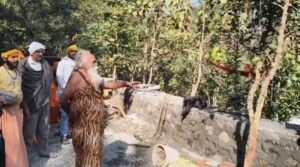 चक्रवर्ती यज्ञ सम्राट हरिओम महाराज ने किया निरीक्षण