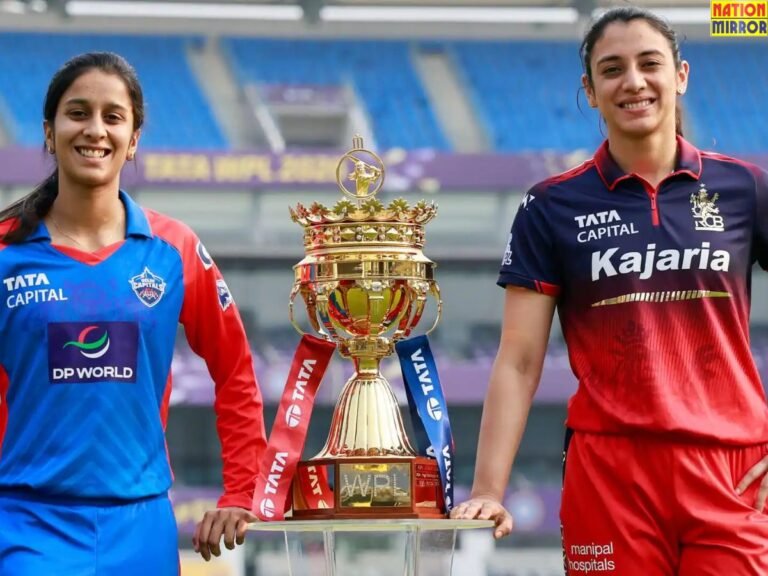 DC vs RCB WPL Final Match