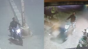 CCTV कैमरा में कैद हुआ कटर मैन