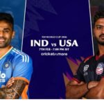 Ind Vs USA T20 World Cup 2026