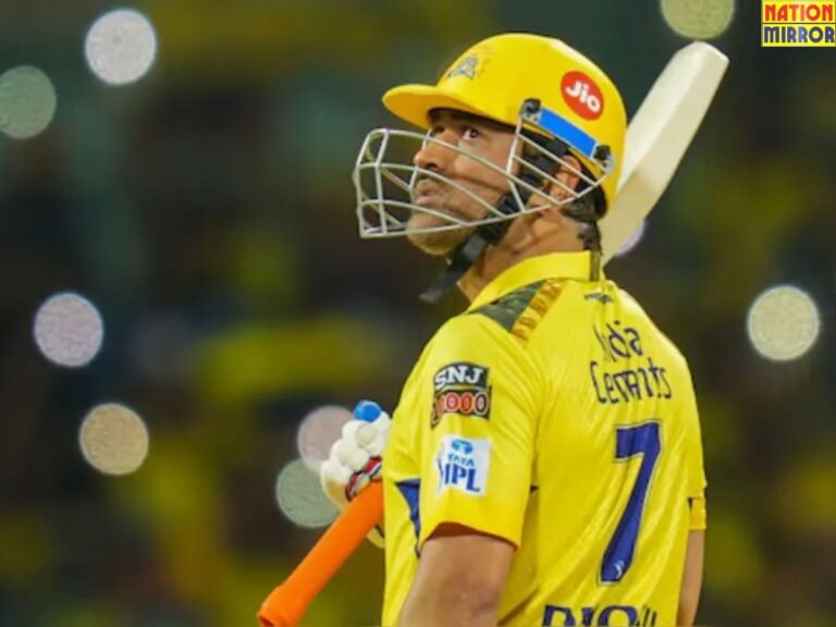 MS Dhoni IPL 2026 Match