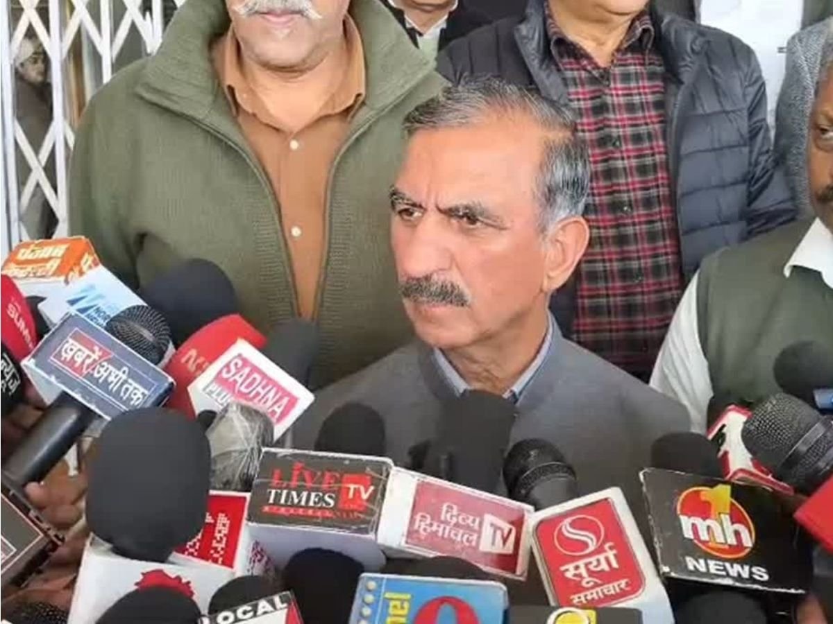 हिमाचल सीएम सुक्खू 