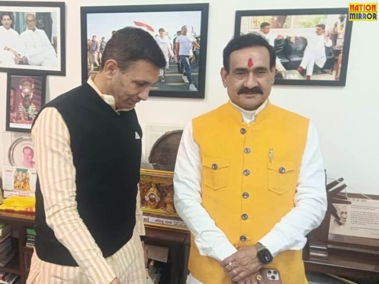 Narottam Mishra met Jitu Patwari