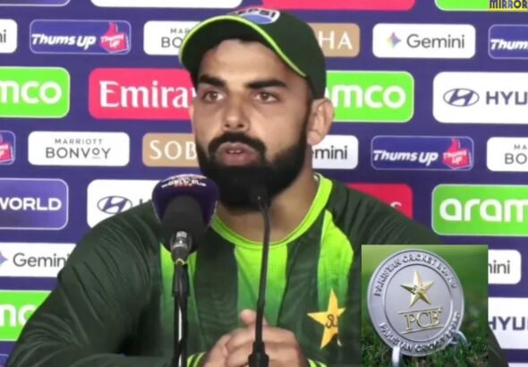 PCB Warns Shadab Khan