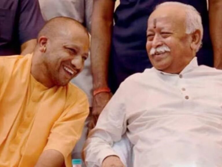 Mohan Bhagwat meets CM Yogi