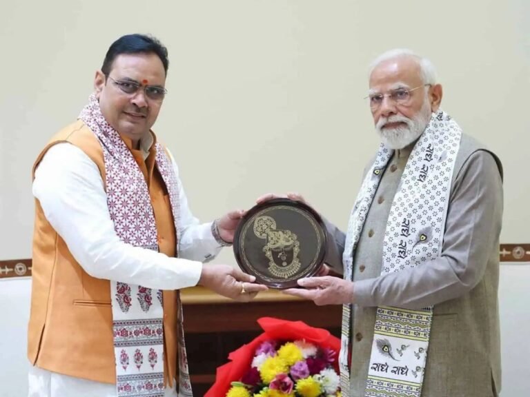 CM Bhajan Lal PM Modi