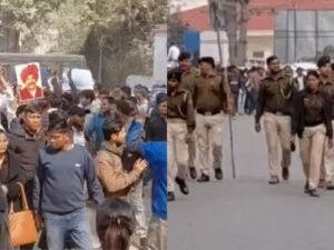 पटना में प्रोटेस्ट