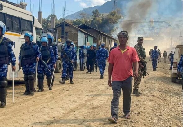 Manipur Violence Curfew