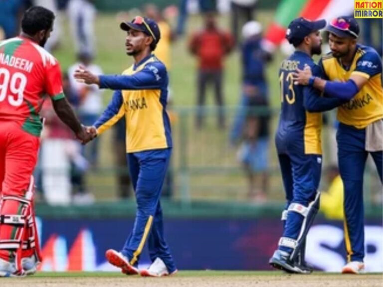 SL Vs Oman T20 WC Match