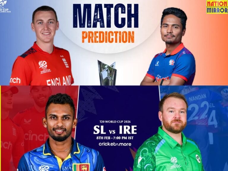 T20 World Cup 2026, ENGvsNEP ,SLvsIRE