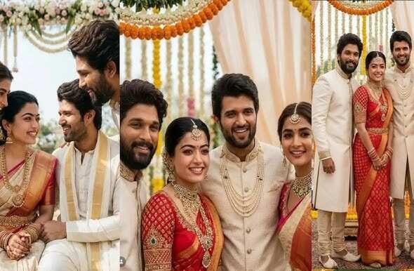 विवाह के पवित्र बंधन में बंधे रश्मिका-विजय