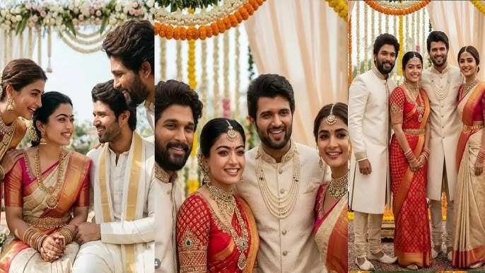 विवाह के पवित्र बंधन में बंधे रश्मिका-विजय