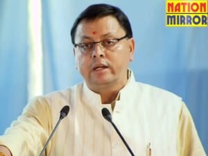उत्तराखंड के मुख्यमंत्री पुष्कर सिंह धामी