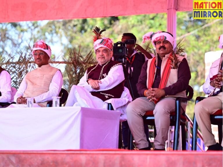 केंद्रीय गृह मंत्री अमित शाह ने किया अवलोकन 