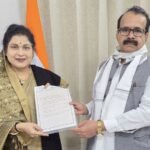 केंद्रीय राज्यमंत्री कुरियन से राज्यमंत्री कृष्णा गौर ने की मुलाकात