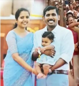 नन्ही बिटिया आलिन शेरिन अब्राहम