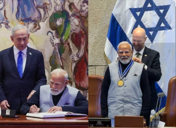 पीएम मोदी को सर्वेच सम्मान