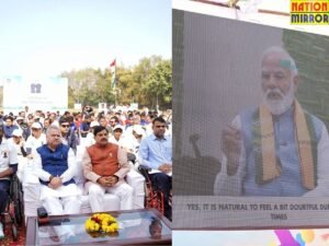 मुख्यमंत्री डॉ मोहन यादव ने सुनी पीएम मोदी की मन की बात कार्यक्रम