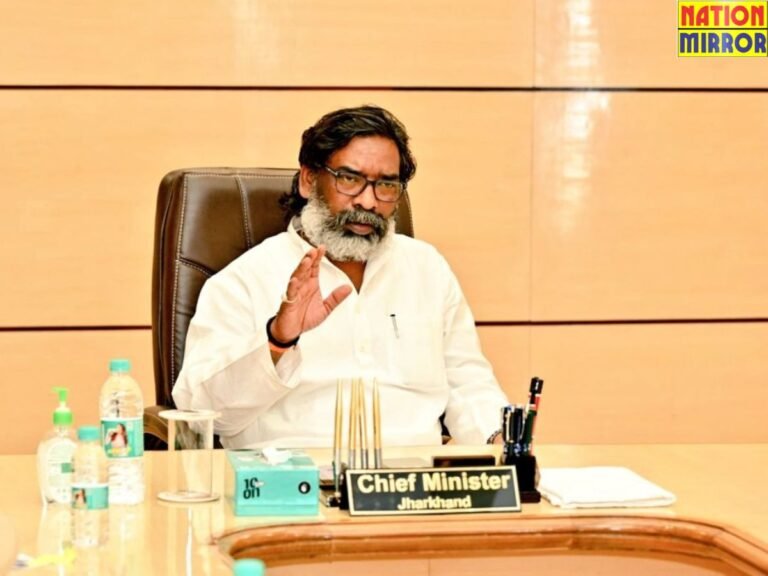 मुख्यमंत्री हेमंत सोरेन