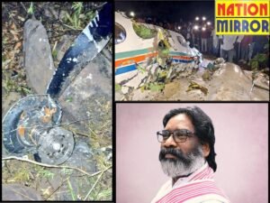 मुख्यमंत्री हेमंत सोरेन ने विमान हादसे पर जताया दुख