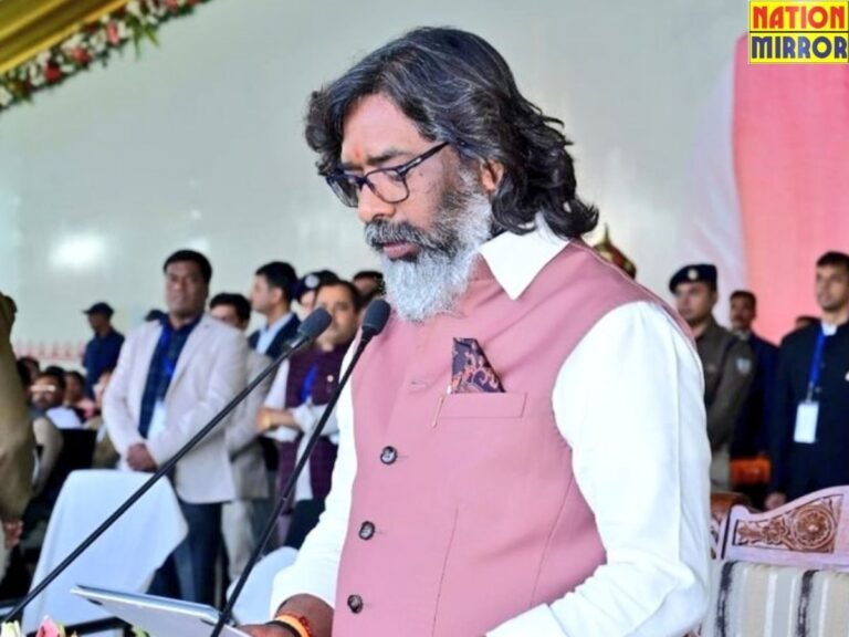 मुख्यमंत्री हेमन्त सोरेन