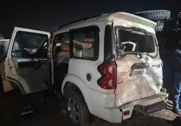 सड़क हादसे में चार की मौत