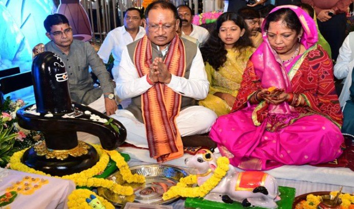 CM Vishnudev Sai Birthday: Hanuman Chalisa Across CG