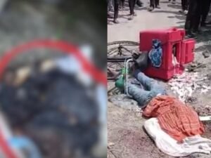 बाराबंकी में सिर काटा