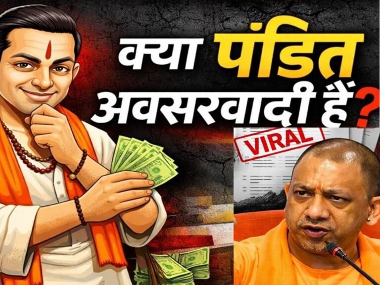 CM Yogi on Pandit controversy