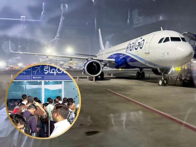 IGI Airport Emergency Landing