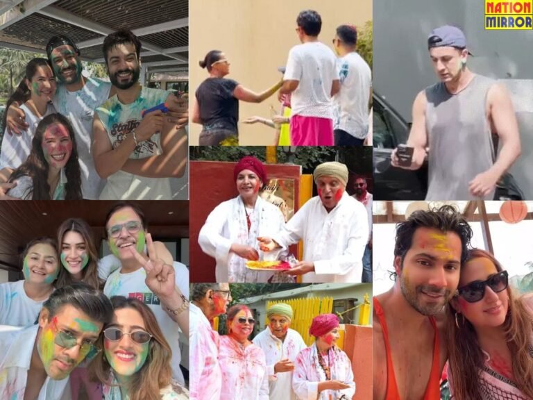 Bollywood Stars Holi Celebration